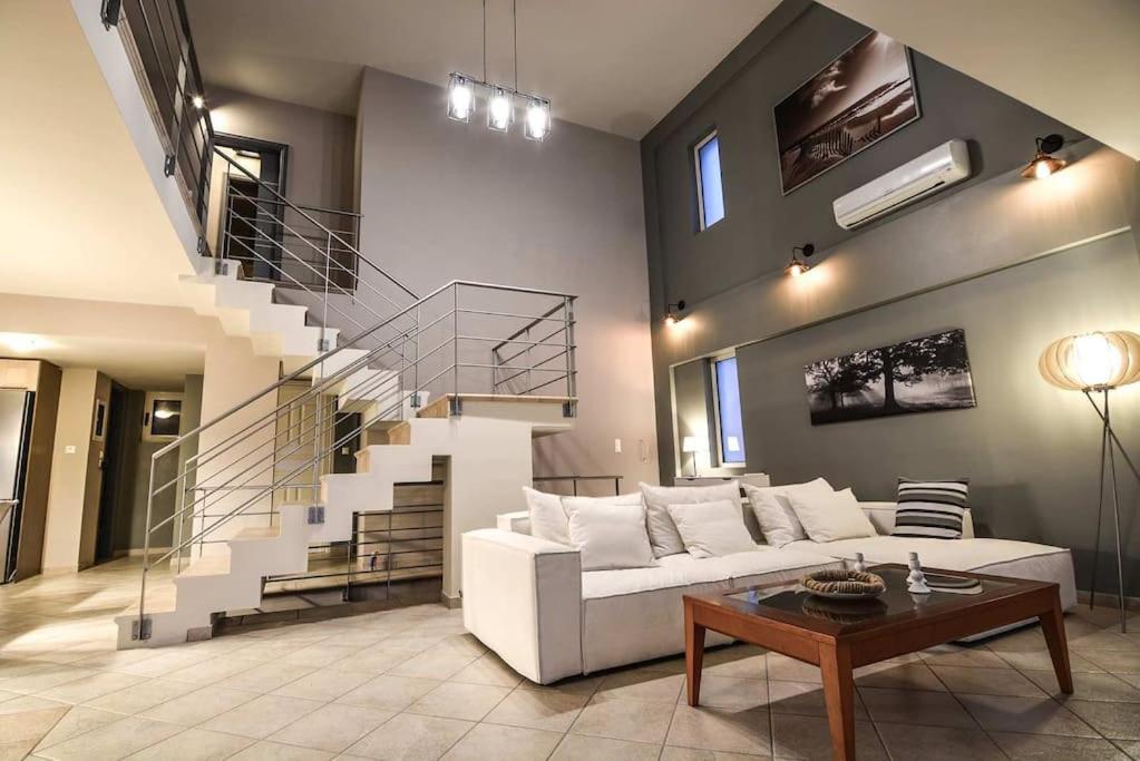 Aigli Luxurious Villa Kato Pitsa Dış mekan fotoğraf