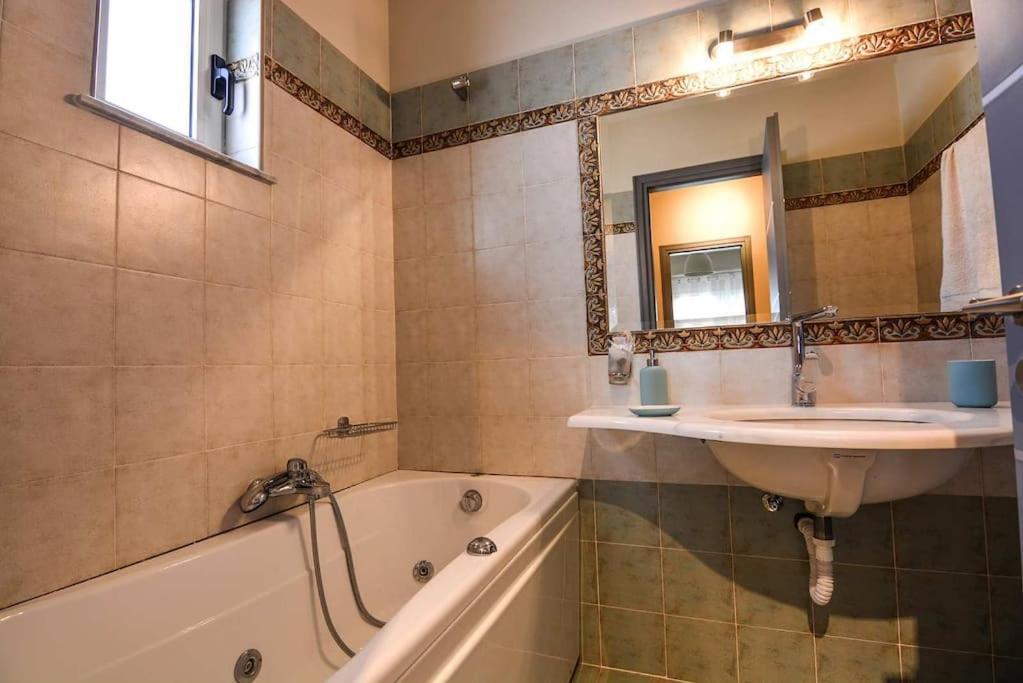 Aigli Luxurious Villa Kato Pitsa Dış mekan fotoğraf