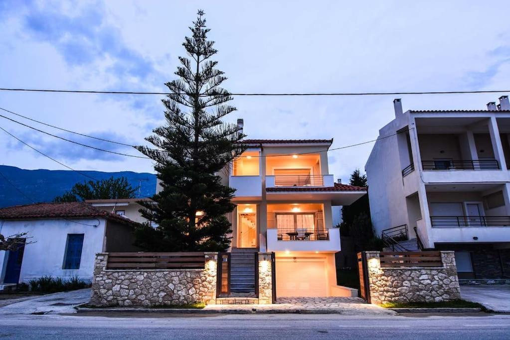 Aigli Luxurious Villa Kato Pitsa Dış mekan fotoğraf